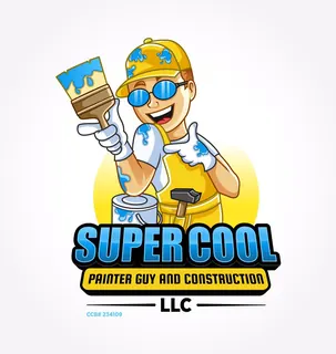 Super Cool Painter Guy And Construction LLC Logo